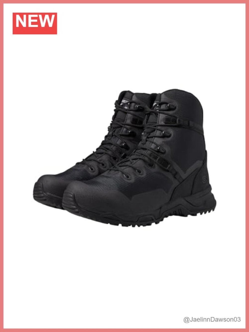 Original S.W.A.T. Alpha Fury 8" Side Zip Safety Toe Boots